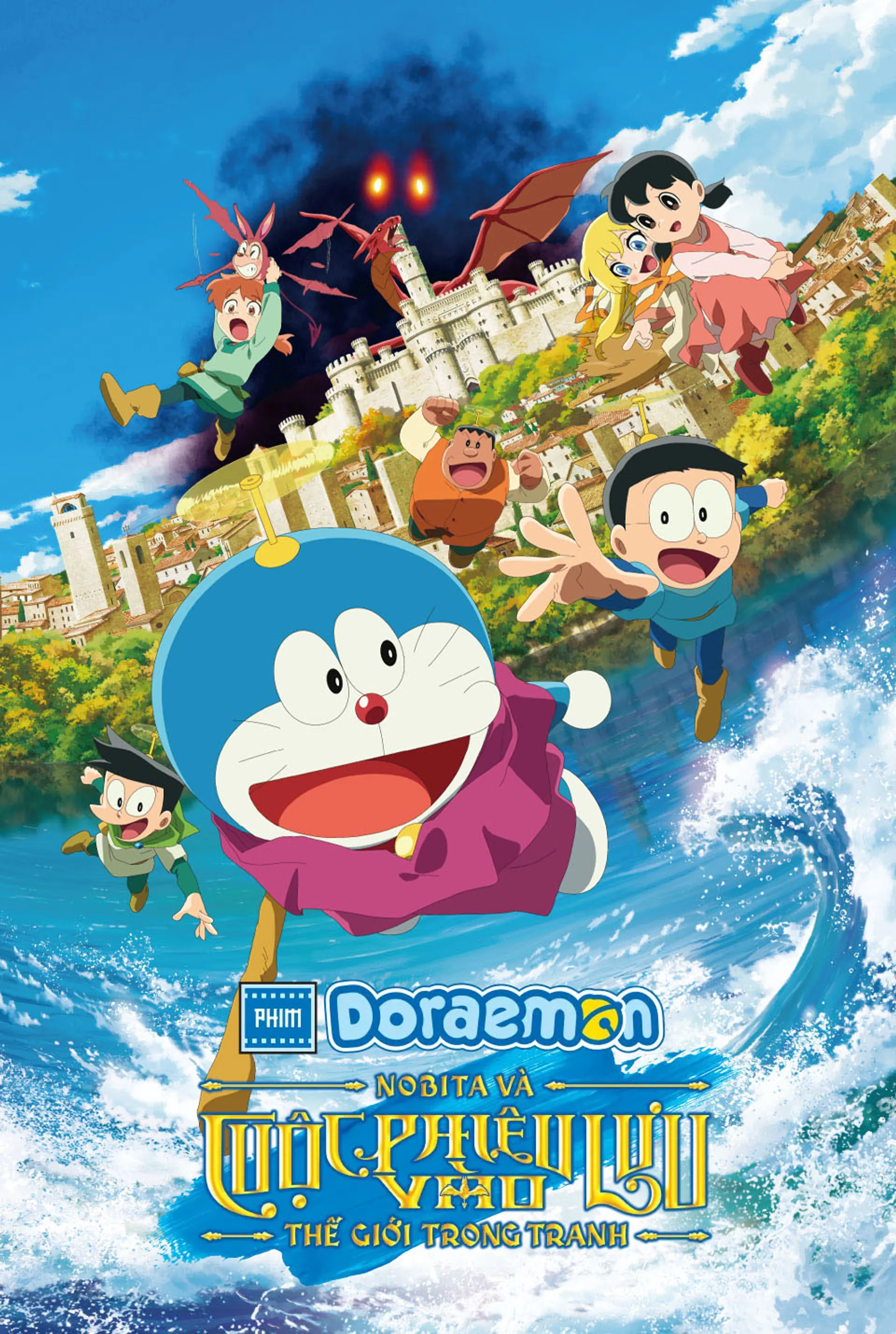 Doraemon Movie 44: Nobita Và Cuộc Phiêu Lưu Vào Thế Giới Trong Tranh